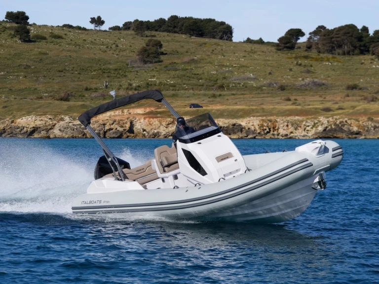Vermietung Schlauchboot Italboats mit Führerschein