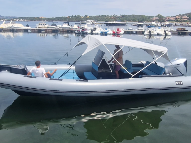 Vermietung Schlauchboot Shardana mit Führerschein
