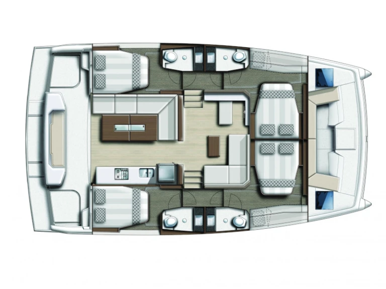 Boot mieten Kalkara günstig Bali Catspace/4 cab
