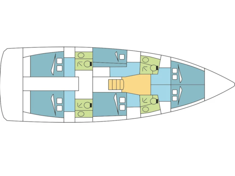 YachtCharter in Tivat - Jeanneau Sun Loft 47 /7cab auf SamBoat