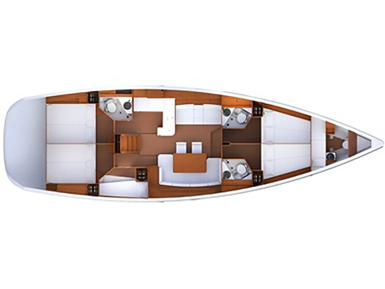 Bootsverleih Jeanneau Jeanneau 53 /6cab Kalkara Samboat