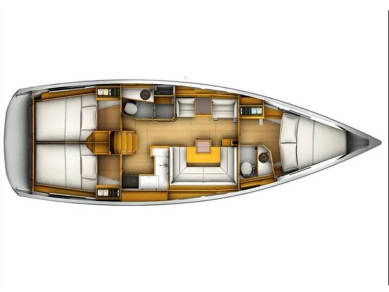 Ein Jeanneau Sun Odyssey 409 /3cab mieten in Lefkáda