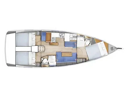Vermietung Segelboot Jeanneau mit Führerschein