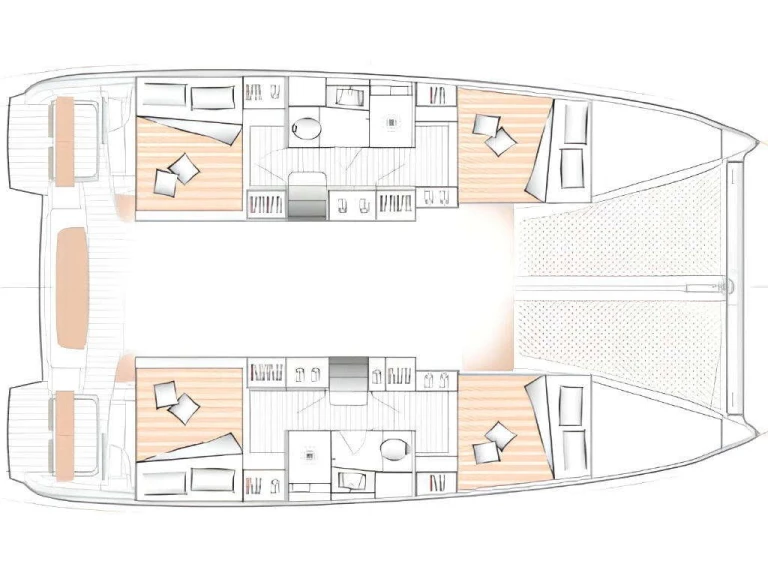 Katamaran mieten in Pula - Excess Excess 11 (Cat)/6 cab