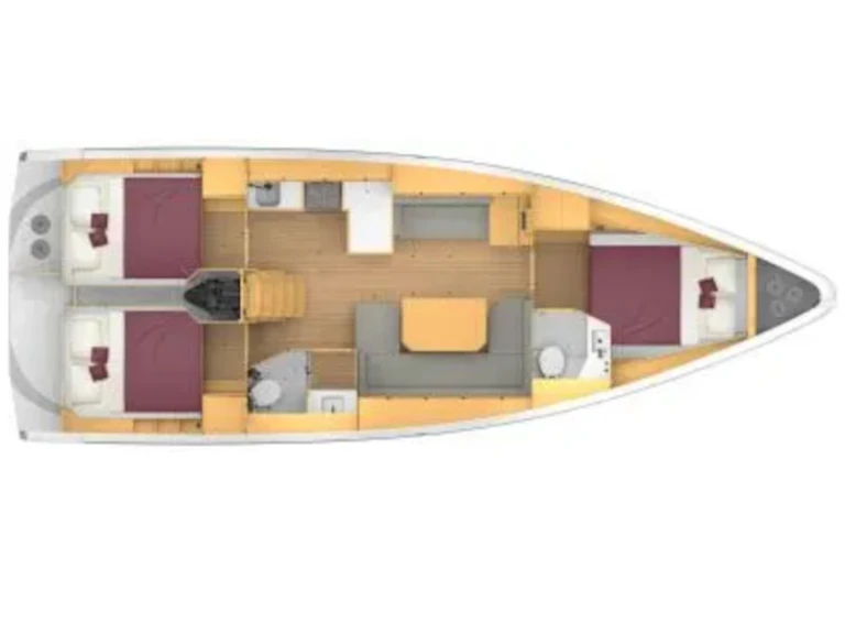 Segelboot mieten in Skiathos - Bavaria Bavaria C42 /3cab