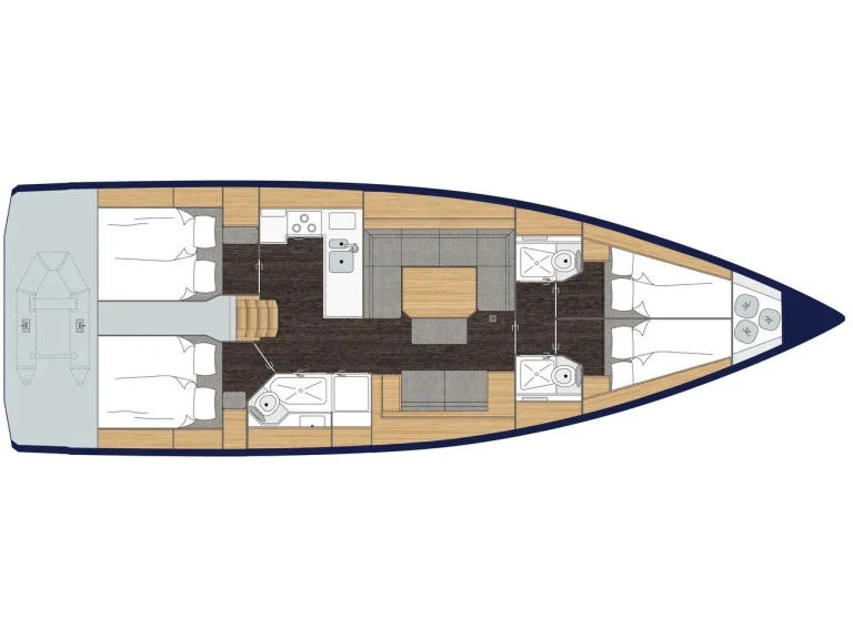 Ein Bavaria Bavaria C45/4 cbs mieten in Volos