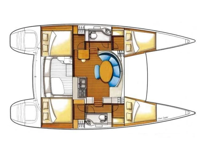 Vermietung Katamaran Lagoon mit Führerschein