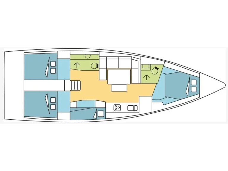 Vermietung Segelboot Dufour mit Führerschein