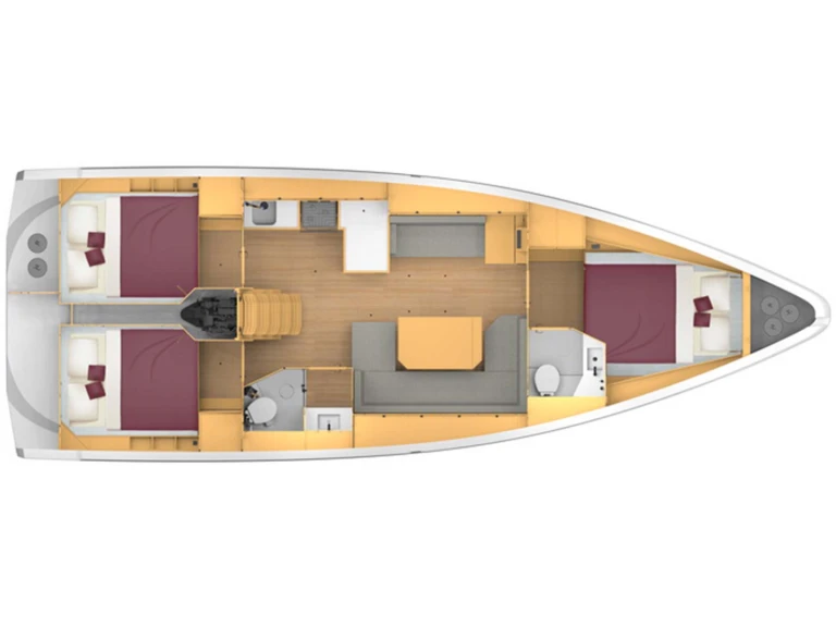 Bootsverleih Bavaria Bavaria C42 /3cab Gouviá Samboat