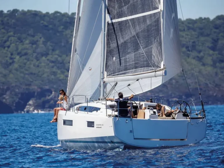 Boot mieten Bormes-les-Mimosas günstig Sun Odyssey 410 /3cab
