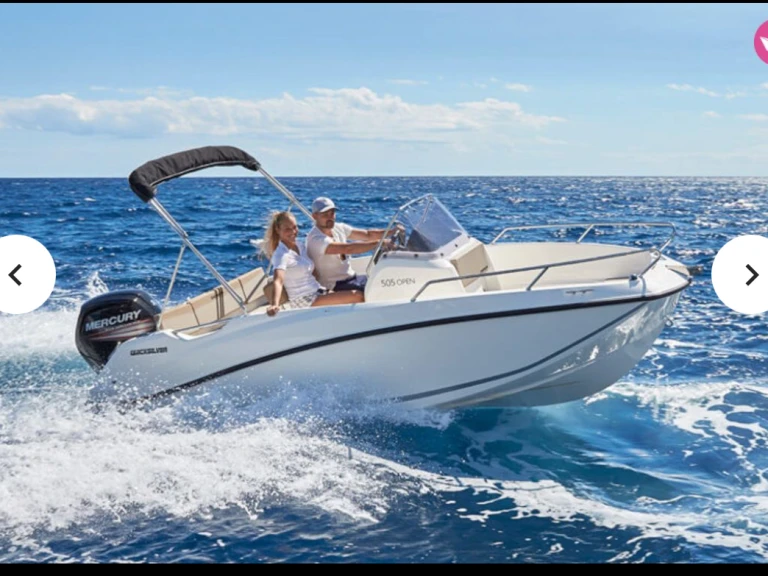 Quicksilver Activ 535 Open mieten Mandelieu-la-Napoule