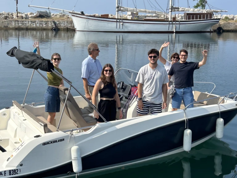 Motorboot mieten in Marseille - Quicksilver Activ 605 Open