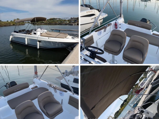 Motorboot mit oder ohne Skipper Cn-Cap-Ferret mieten in Carnon-Plage