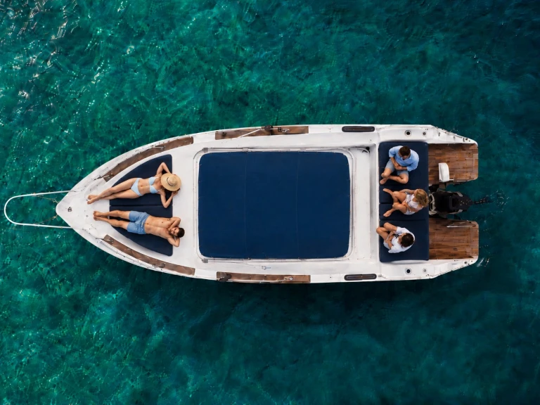 Vermietung Motorboot Salpa mit Führerschein