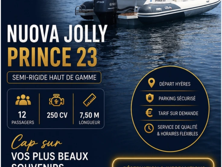 Nuova Jolly Prince 23 mieten Hyères
