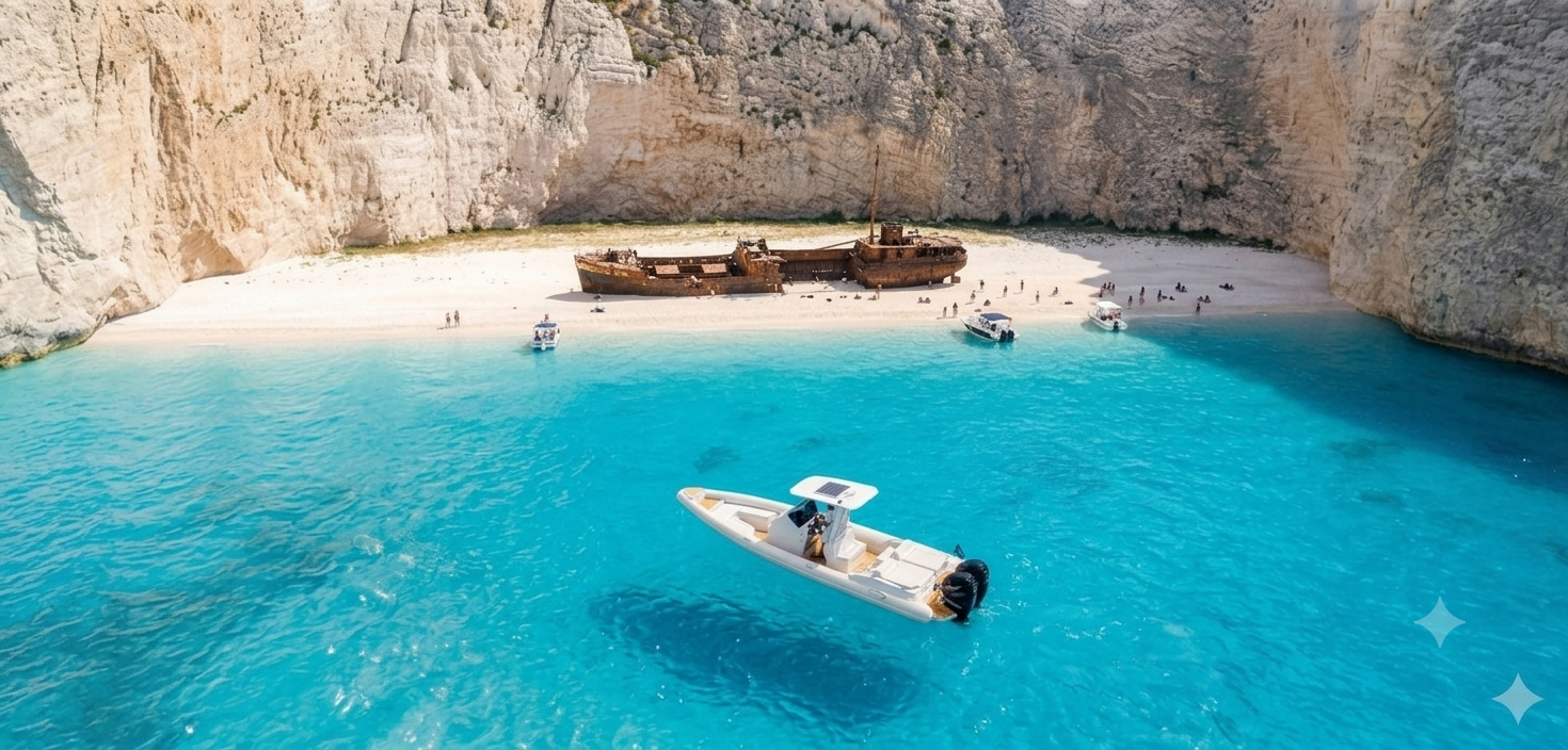 Schlauchboot mieten in Zakynthos - Seafighter T30