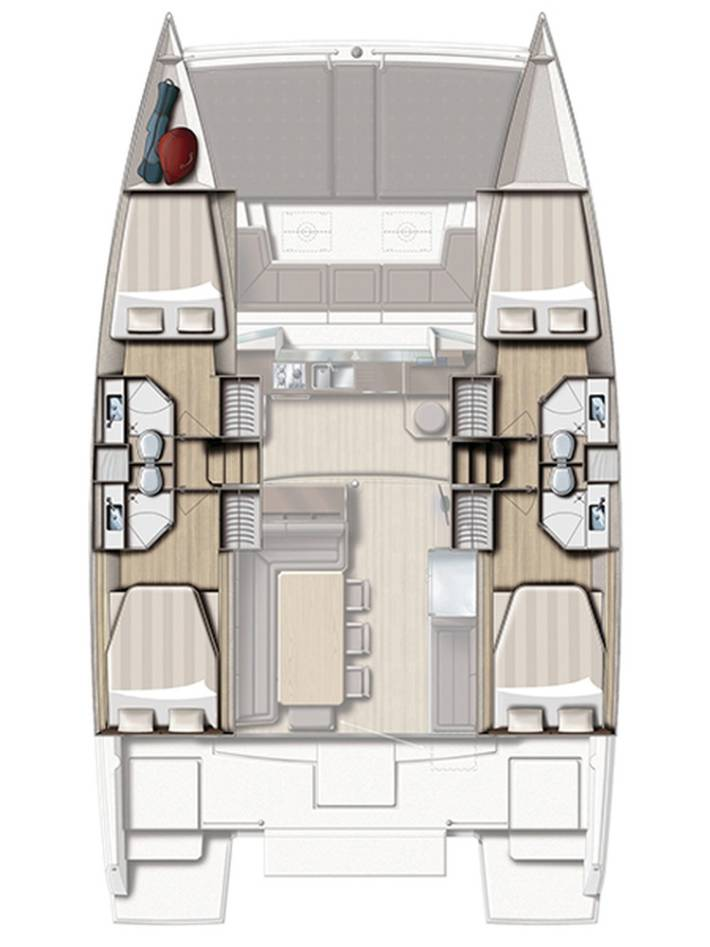YachtCharter in Plataniás - Bali Bali 4.3 auf SamBoat