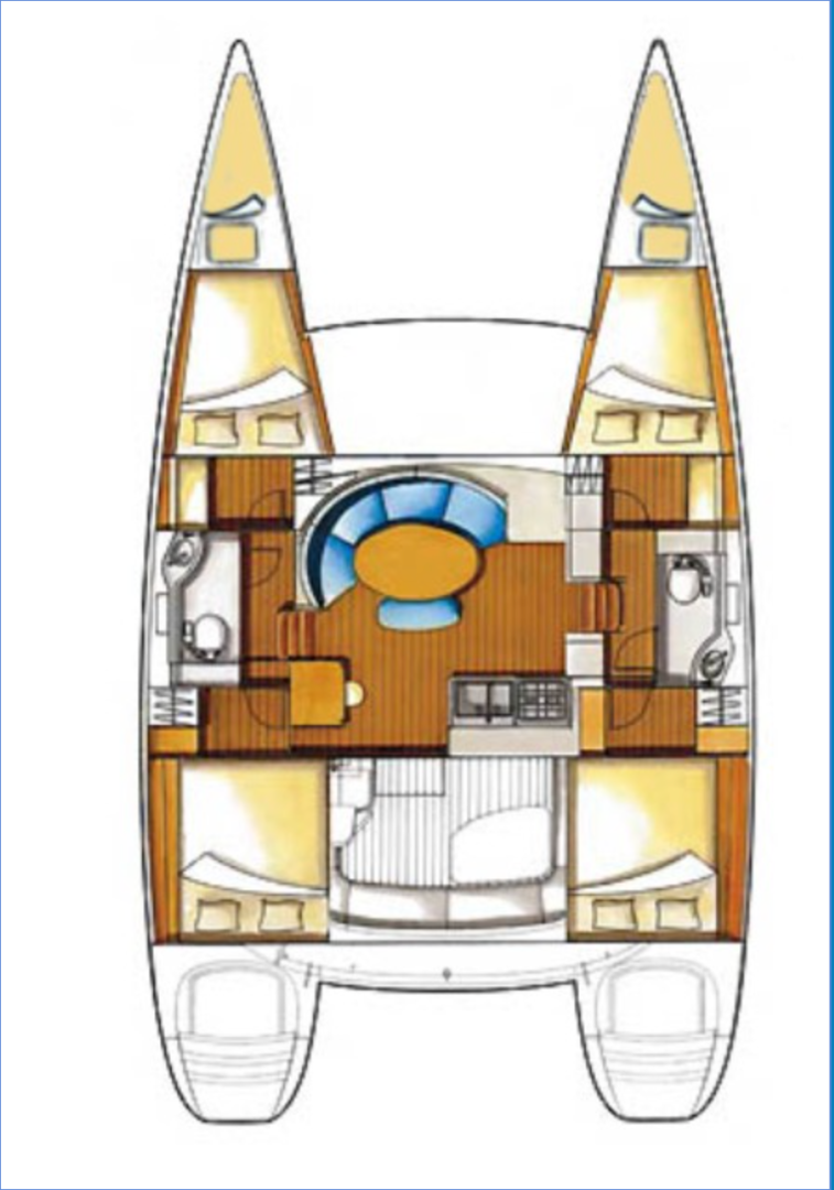 YachtCharter in Fethiye - Lagoon Lagoon 380 auf SamBoat