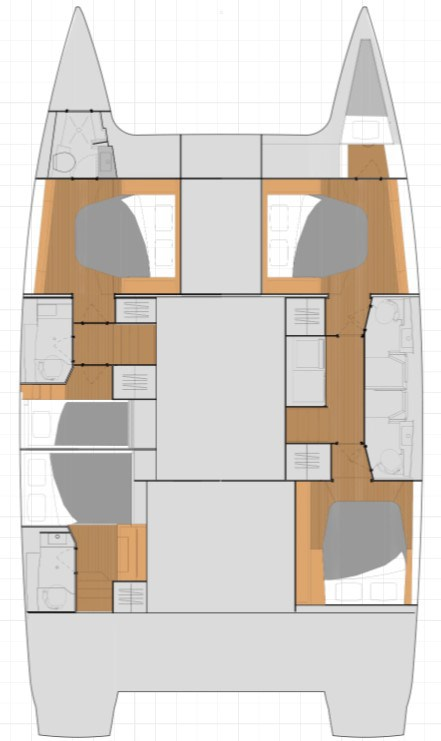 Vermietung Katamaran Fountaine Pajot mit Führerschein
