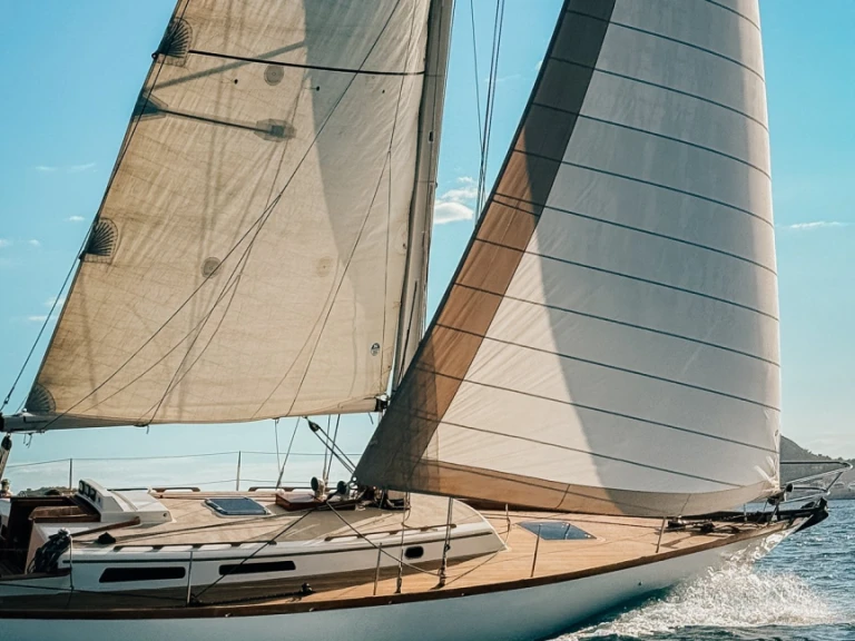 Voilier tradition 1970 Carter 43 mieten Saint-Cyr-sur-Mer
