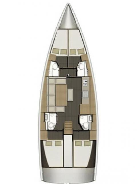 Segelboot mit oder ohne Skipper Dufour mieten in Golfo Aranci