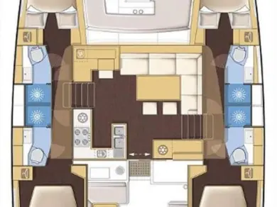 YachtCharter in Trogir - Lagoon Lagoon 450 F auf SamBoat