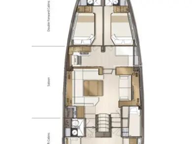 YachtCharter in Álimos - Jeanneau Jeanneau 60 auf SamBoat