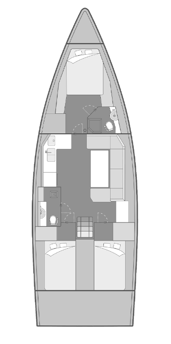 YachtCharter in Biograd na Moru - Elan Impression 45 auf SamBoat