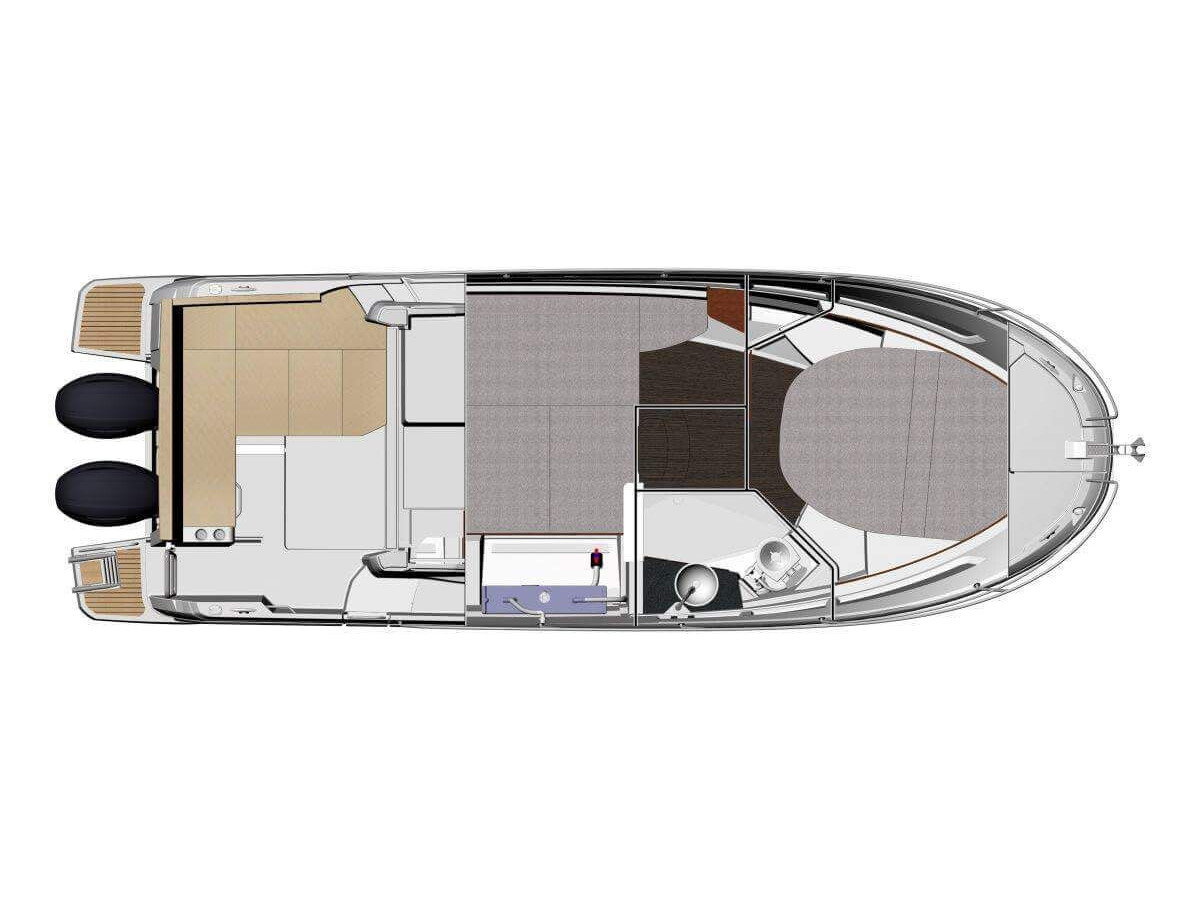 Motorboot mieten in Biograd na Moru - Jeanneau Merry Fisher 895