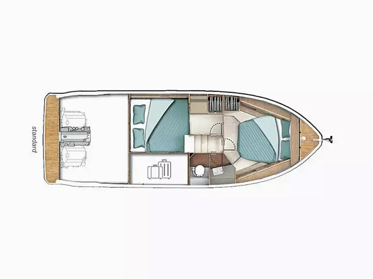 Motorboot mieten in Biograd na Moru - Sealine Sealine C335