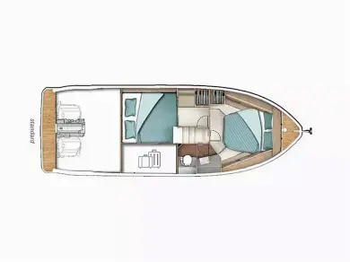Motorboot mieten in Biograd na Moru - Sealine Sealine C335