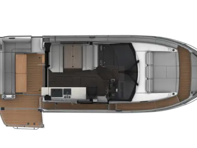 Vermietung Motorboot Jeanneau mit Führerschein
