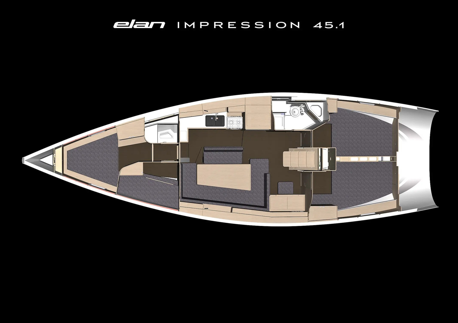 Vermietung Segelboot Elan mit Führerschein