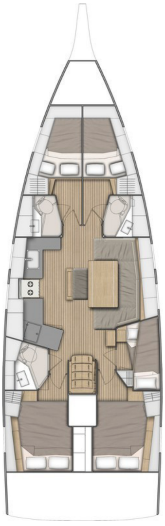 Boot mieten Split günstig Oceanis 46.1