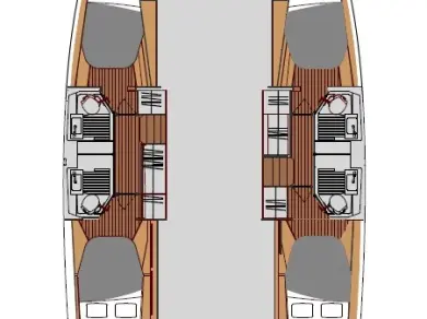 Ein Fountaine Pajot Astrea 42 mieten in Zadar