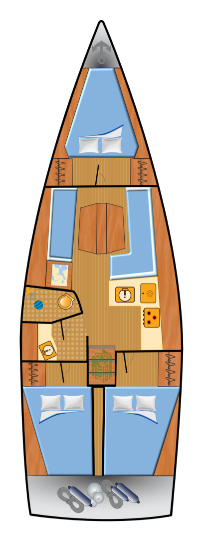 Segelboot mieten in Punat - Dehler Dehler 38 SQ