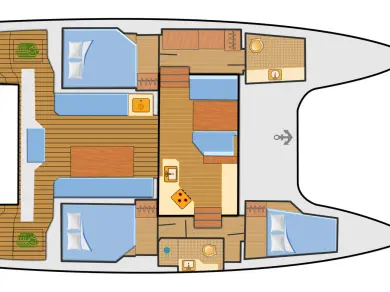 Bootsverleih Nautitech Nautitech 40 Rogoznica Samboat