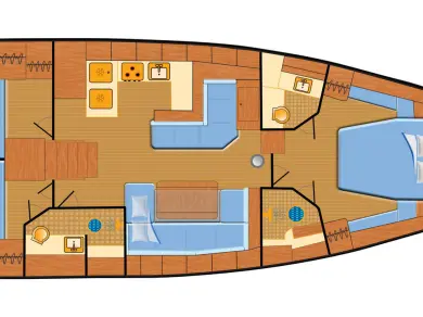 Bootsverleih Bénéteau Oceanis 51.1 Rogoznica Samboat