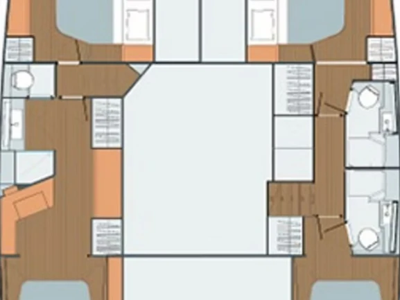 Ein Fountaine Pajot Saba 50 mieten in Ligia