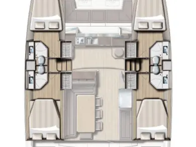 YachtCharter in Trogir - Bali Bali 4.3 auf SamBoat