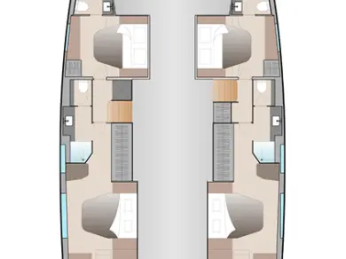 Katamaran mieten in Seget Donji - Fountaine Pajot Aura 51