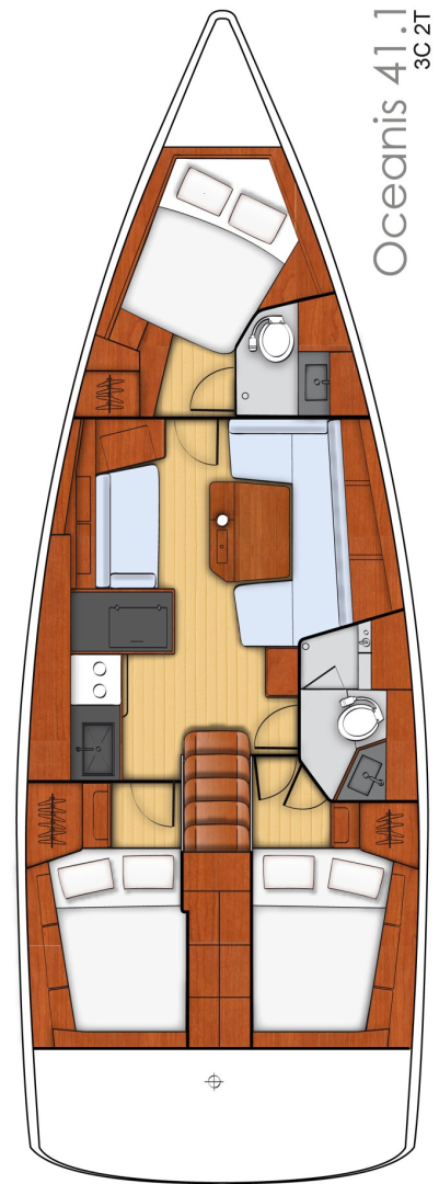 Bénéteau Oceanis 41.1 mieten Split