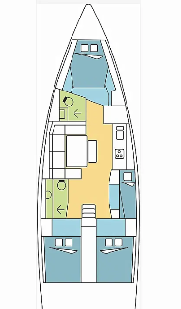 Segelboot mit oder ohne Skipper Dufour mieten in Ávdira