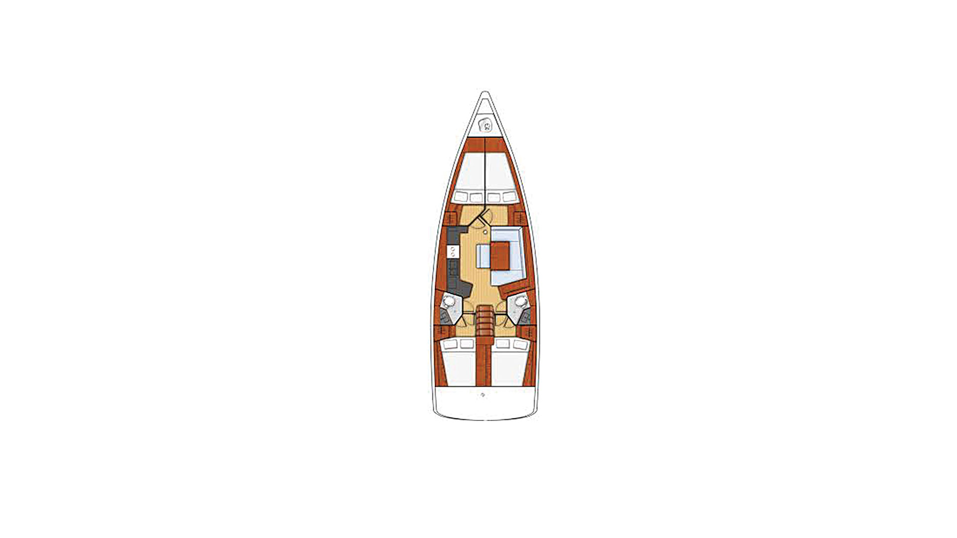 Boot mieten Lefkáda günstig Oceanis 45