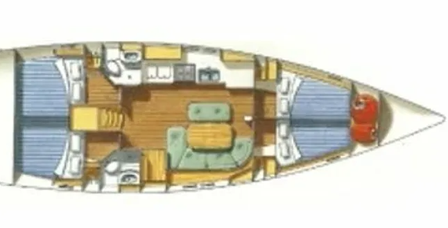Boot mieten Nikiána günstig Oceanis 473 Clipper