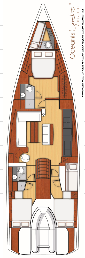 Bootsverleih Bénéteau Oceanis Yacht 62 Seget Donji Samboat
