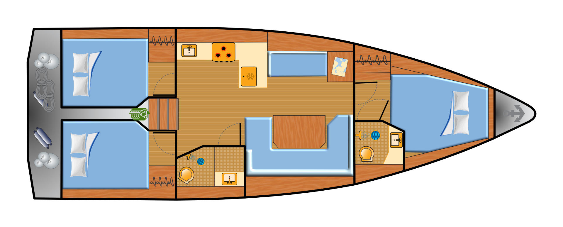 Segelboot mit oder ohne Skipper Bavaria mieten in Palma de Mallorca