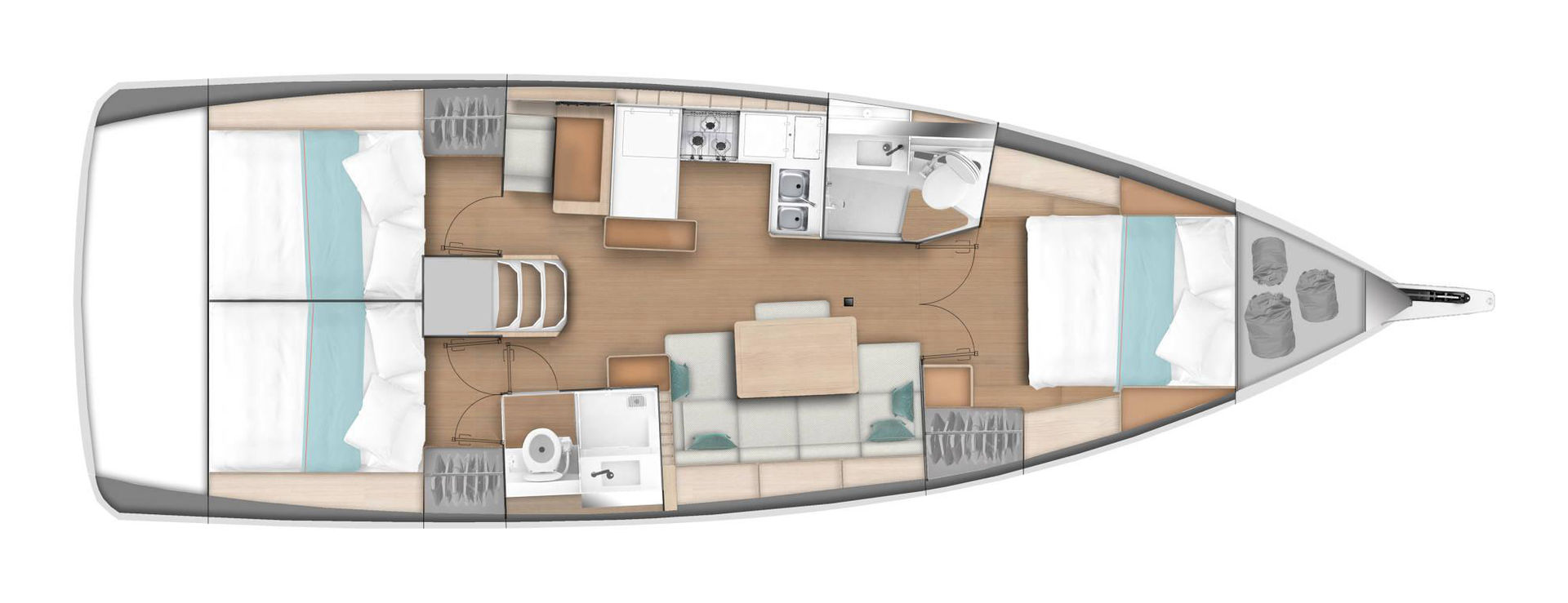 Ein Jeanneau Sun Odyssey 440 mieten in Palma de Mallorca