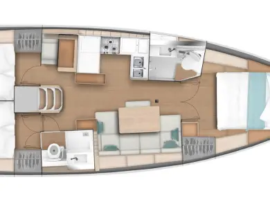 Ein Jeanneau Sun Odyssey 440 mieten in Palma de Mallorca