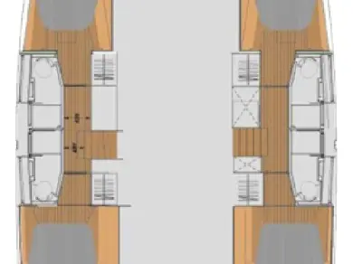 Fountaine Pajot Elba 45 mieten Fethiye